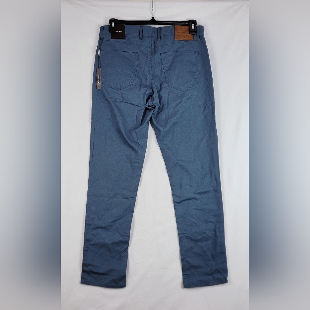 $90 Michael Kors Mens Parker Slim-Fit Stretch Pants - Picture 3 of 9
